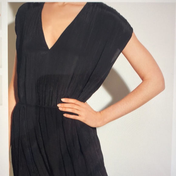 vince. Micro Pleated Dress - Picture 2 of 11